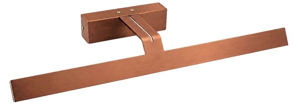Επιτοίχο φωτιστικό μπάνιου LED SWE014-1W 58cm BRUSH COPPER
