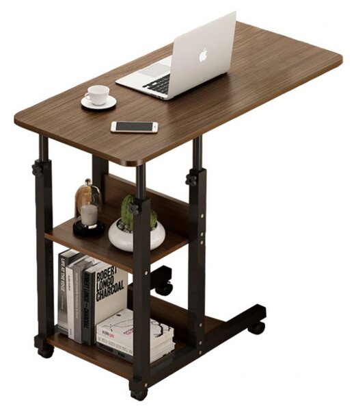 Βοηθητικό τραπεζάκι Babs Walnut 60x40x85 cm