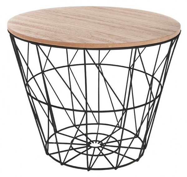 Βοηθητικό τραπεζάκι Jacot Oak 38x30.5 cm