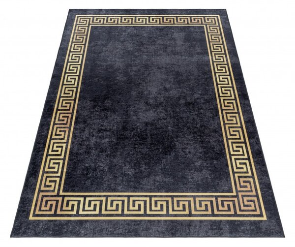 Χαλί Fiesta Μαύρο V2 80x150 cm