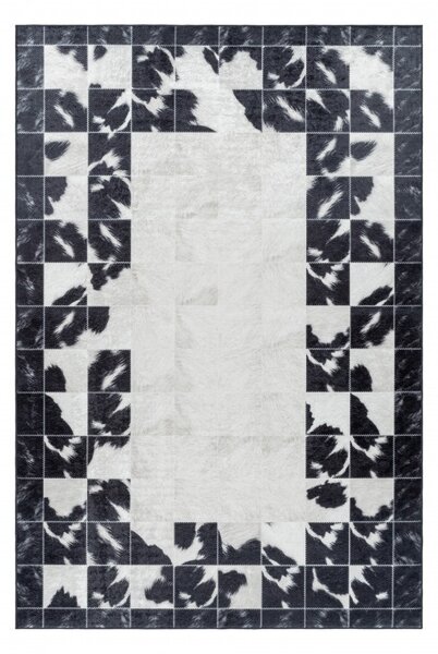 Χαλί Fiesta Μαύρο V3 80x150 cm
