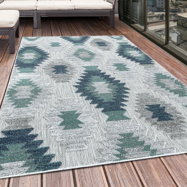 Χαλί Bahama Μπλε V1 80x250 cm