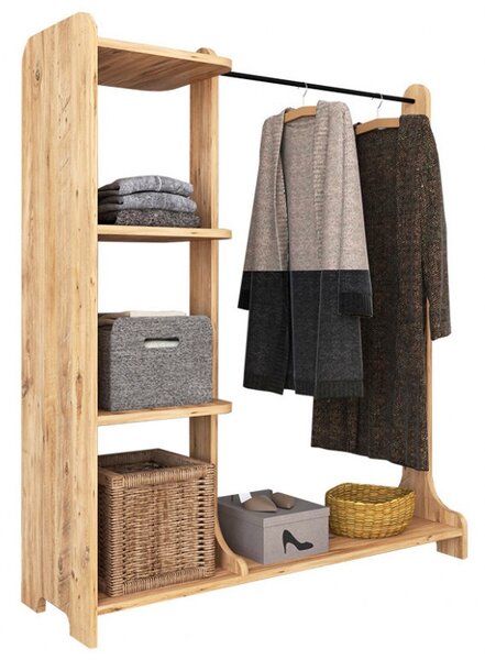 Κρεμάστρα Εισόδου Renesme Walnut 106x35x128 cm