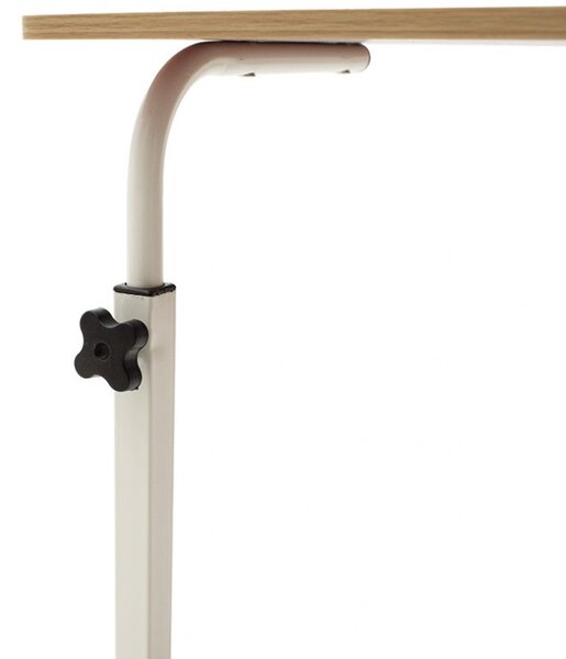 Γραφείο Piper Oak - Λευκό 60x40x69-90 cm