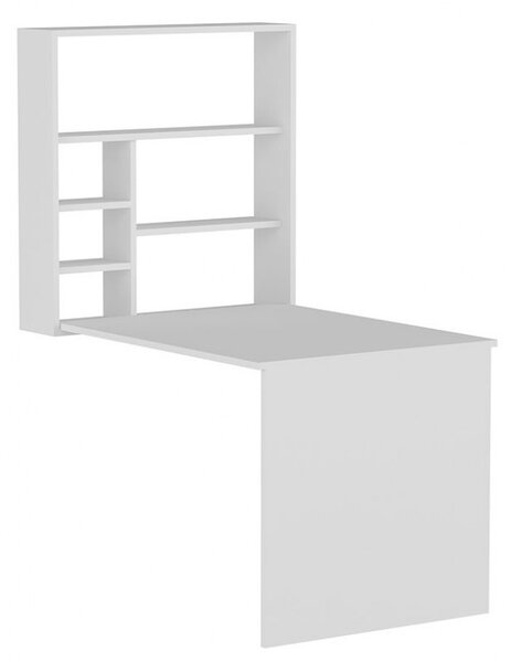 Γραφείο Ravin Λευκό 63x90x154 cm