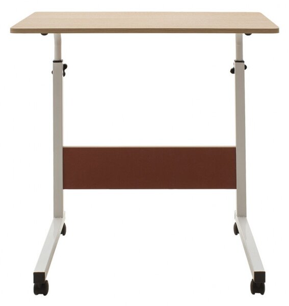 Γραφείο Piper Oak - Λευκό 60x40x69-90 cm