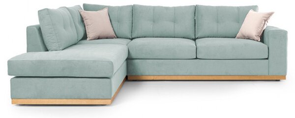 Δεξιός Γωνιακός Καναπές Boston Ciel - Κρεμ - Natural 280x225x95 cm
