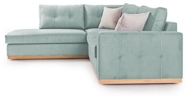 Δεξιός Γωνιακός Καναπές Boston Ciel - Κρεμ - Natural 280x225x95 cm