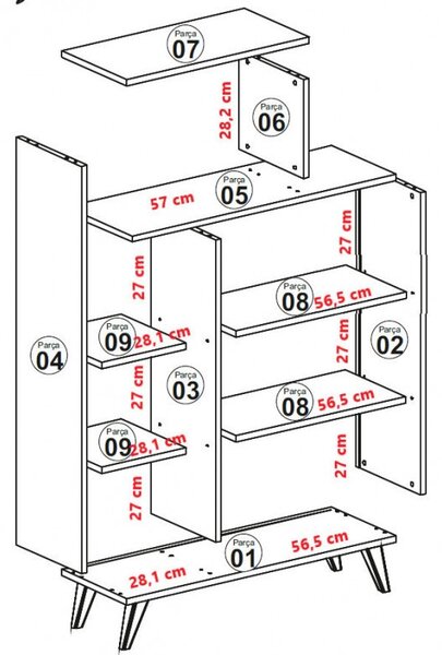 Βιβλιοθήκη Form, Λευκό
