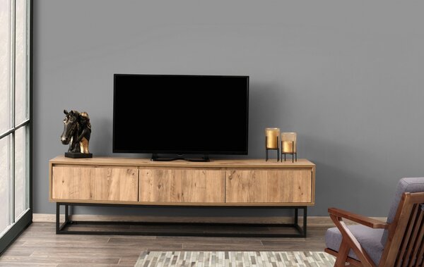 Έπιπλο TV Tılsım 180 Μαύρο-Pine
