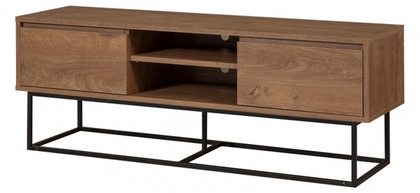 Έπιπλο TV Rodez 140 Walnut-Μαύρο