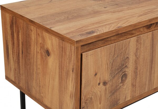 Έπιπλο TV Lupin Walnut-Μαύρο