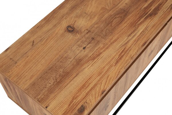 Έπιπλο TV Lupin Walnut-Μαύρο