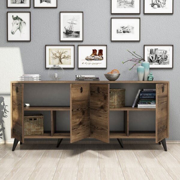 Κονσόλα Elite 1616 Walnut
