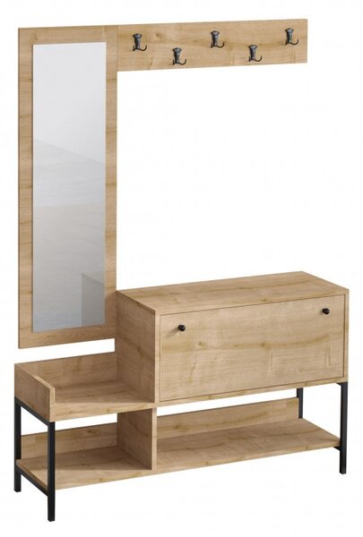 Παπουτσοθήκη Nonso Sapphire Oak