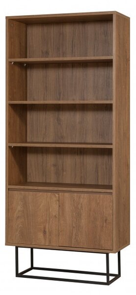 Βιβλιοθήκη Rea Walnut-Μαύρη