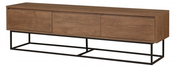 Έπιπλο TV Milo 180 Walnut-Μαύρο