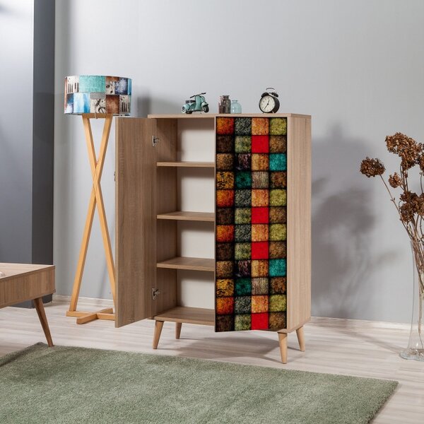 Ντουλάπα Multibox Sonoma Oak