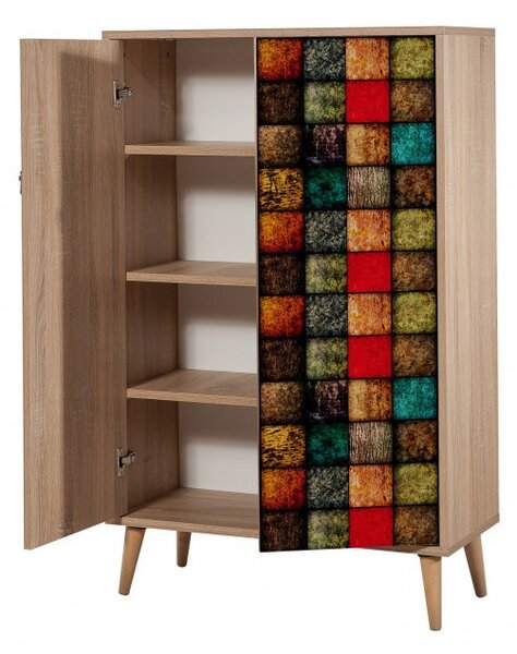 Ντουλάπα Multibox Sonoma Oak