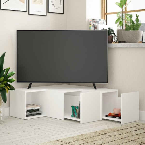 Έπιπλο TV Compact Λευκό