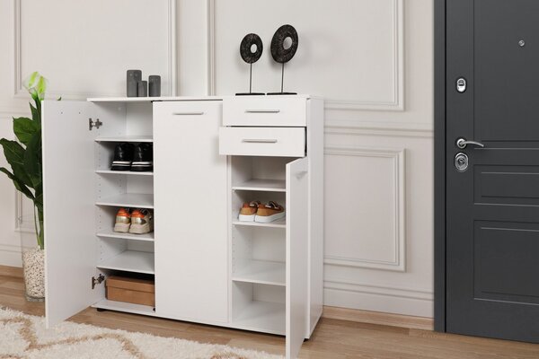 Παπουτσοθήκη ADR-532-BB-1 Λευκό