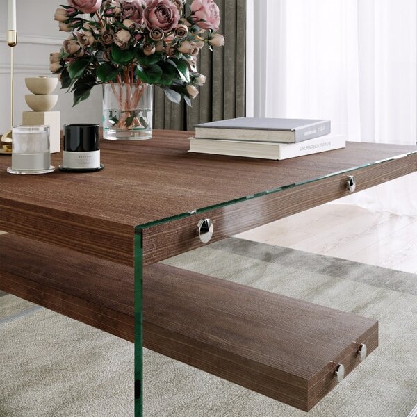 Τραπεζάκι σαλονιού S100 Walnut