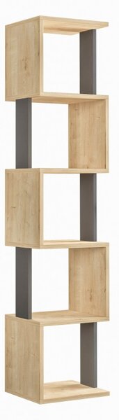 Βιβλιοθήκη Piri - S Sonoma Oak-Ανθρακί