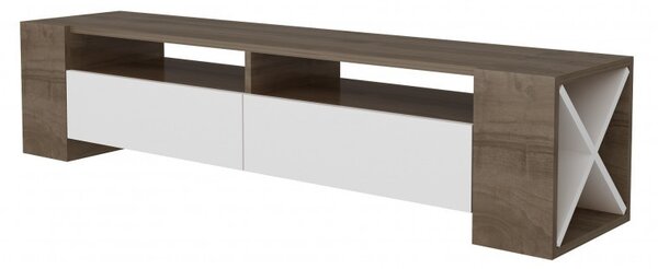 Έπιπλο TV Sosruko Walnut-Λευκό