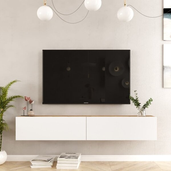Έπιπλο TV FR8 Athlantic Pine-Λευκό