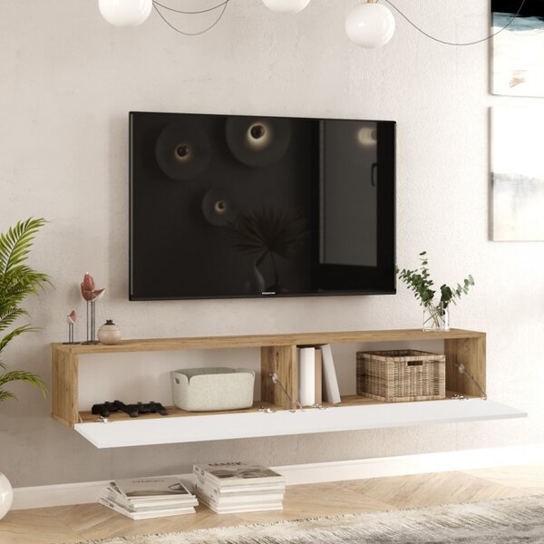 Έπιπλο TV FR8 Athlantic Pine-Λευκό