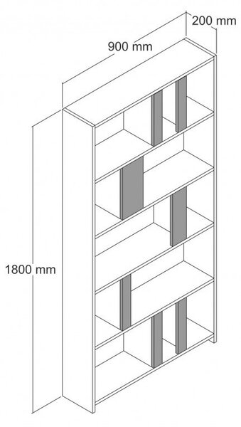 Βιβλιοθήκη Lima Walnut