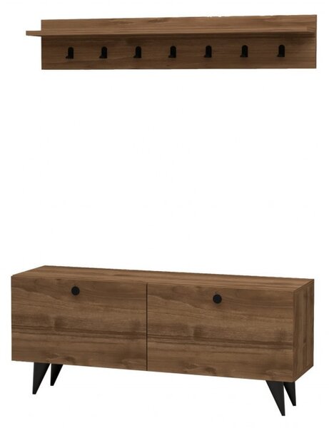 Κρεμάστρα Εισόδου Rupa Walnut