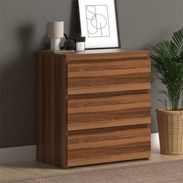 Κονσόλα Bennett Walnut 65x38.5x72 cm