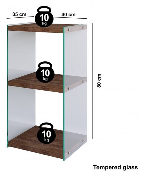 Βιβλιοθήκη R300 Walnut