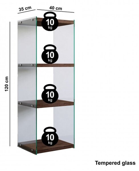 Βιβλιοθήκη R301 Walnut