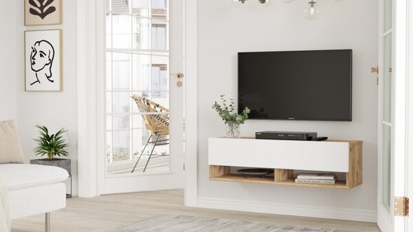 Έπιπλο TV FR13 Athlantic Pine-Λευκό