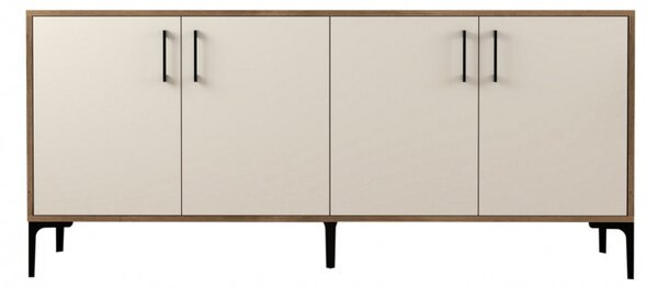 Κονσόλα Kiev Walnut-Cream