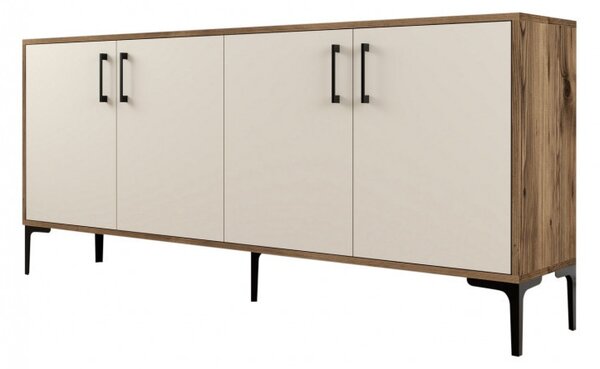 Κονσόλα Kiev Walnut-Cream