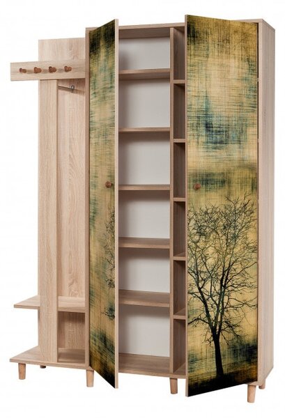 Κρεμάστρα GARMANTO135-729 Sonoma Oak