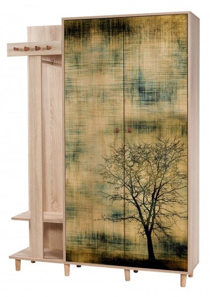 Κρεμάστρα GARMANTO135-729 Sonoma Oak