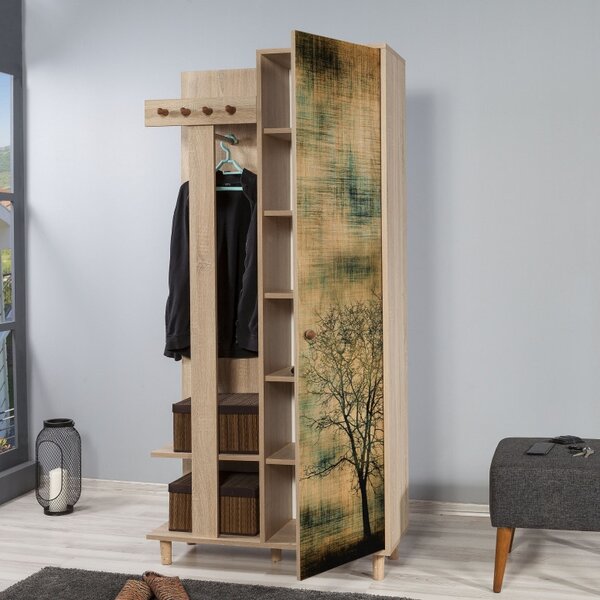 Κρεμάστρα Garmanto90-729 Sonoma Oak