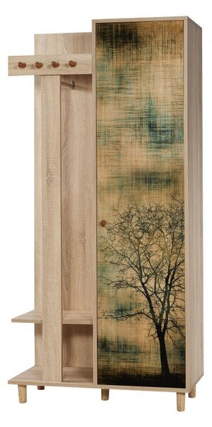 Κρεμάστρα Garmanto90-729 Sonoma Oak