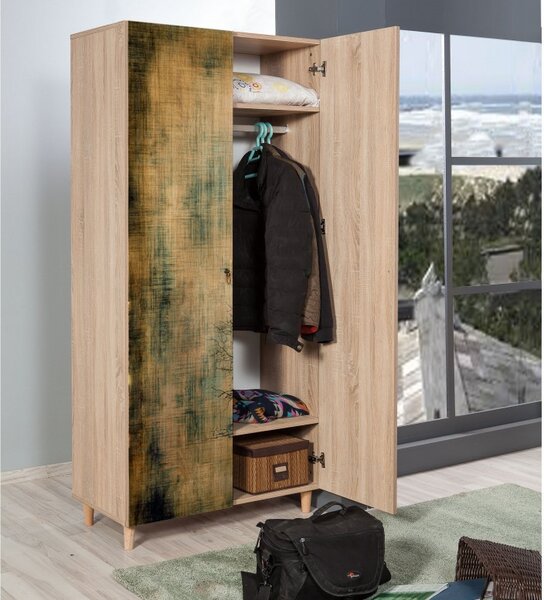 Ντουλάπα Stil-729 Sonoma Oak