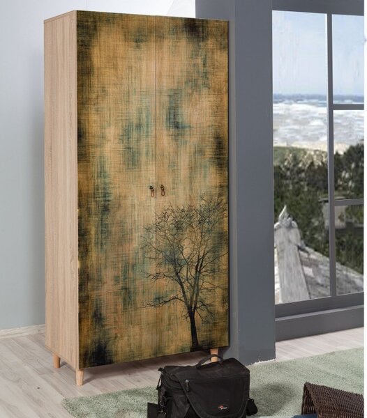 Ντουλάπα Stil-729 Sonoma Oak