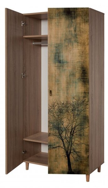 Ντουλάπα Stil-729 Sonoma Oak