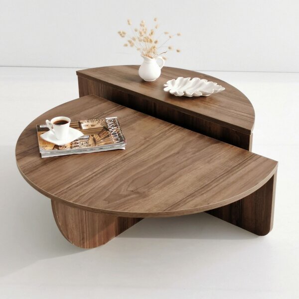 Τραπεζάκι σαλονιού Podium Walnut