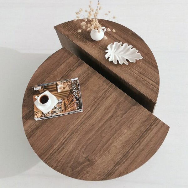 Τραπεζάκι σαλονιού Podium Walnut