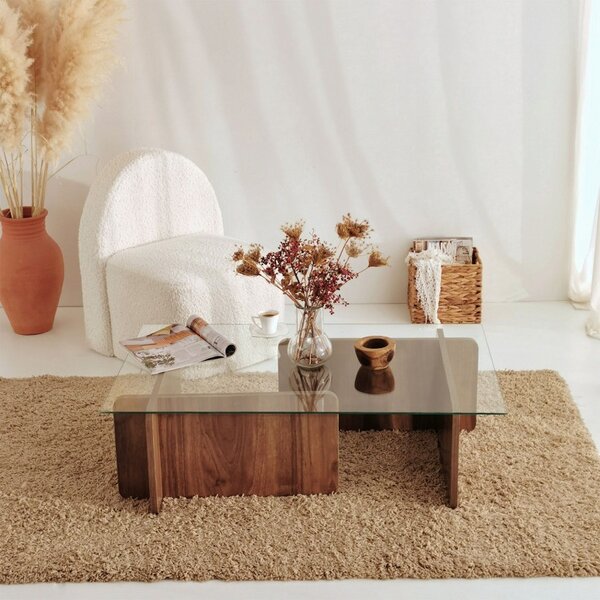 Τραπεζάκι σαλονιού Escape Walnut