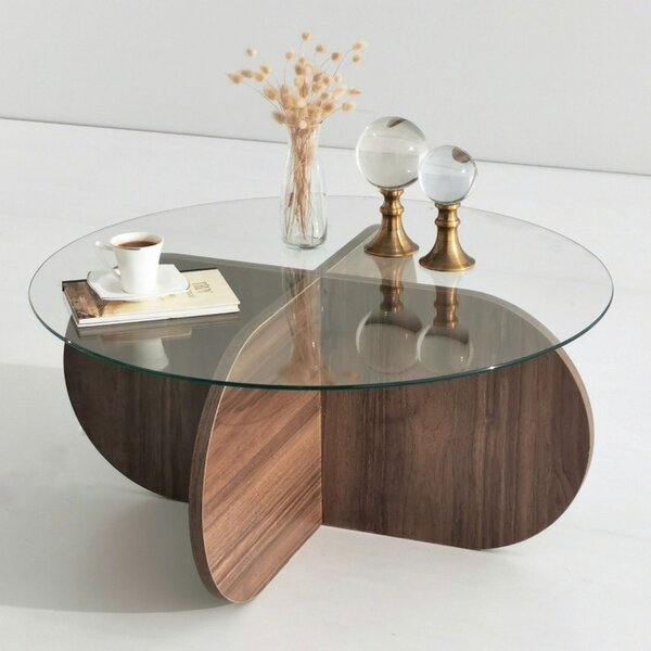 Τραπεζάκι σαλονιού Bubble Walnut