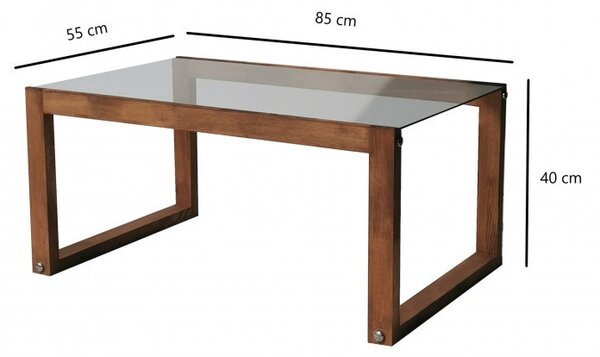 Τραπεζάκι σαλονιού Via Wooden